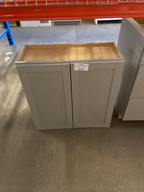 Westfield Dusk Gray Shaker Stock Assembled Wall Kitchen Cabinet (30 in. W x 12 in. D)