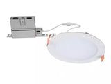 HLB Series 6 in. Adjustable CCT Canless IC Rated Dimmable Indoor, Outdoor Integrated LED Recessed Light Kit