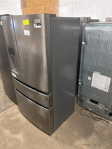 Gallery 36 in. 22 cu. ft. Counter-Depth 4-Door French Door Refrigerator in Smudge-Proof Stainless Steel