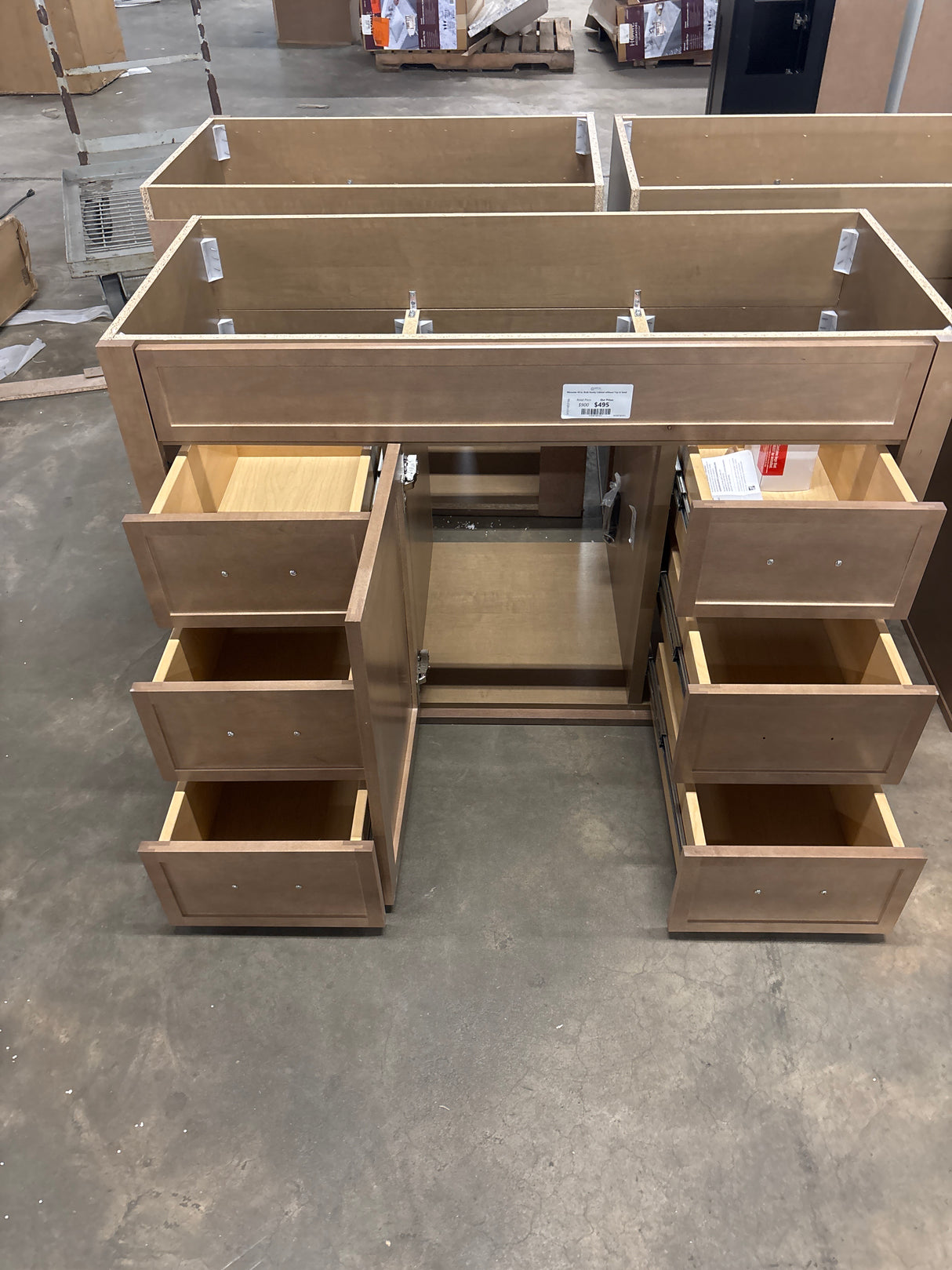 Winsome 48 in. Bath Vanity Cabinet without Top in Sand