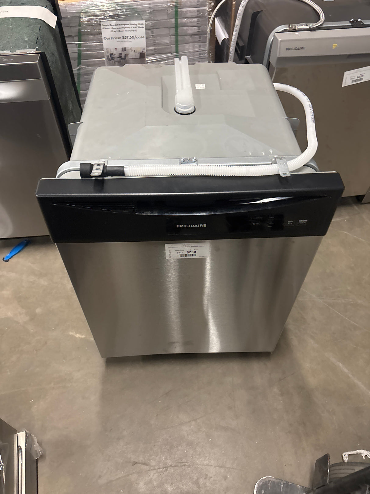 24 in. Front Control Smart Built-In Tall Tub 62 dBA Dishwasher in Stainless Steel