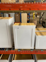 Shaker 24 in. W x 12 in. D x 30 in. H Assembled Wall Kitchen Cabinet in Satin White