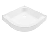Voltaire 32 in. x 32 in. Single Threshold, Center Drain Shower Base in White