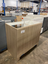 Oakley 36 in. Single Sink Beige Oak Freestanding Bath Vanity without Top