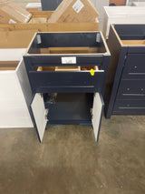 Clady 25 in. W x 19 in. D x 35 in. H Single Sink Bath Vanity in Deep Blue without Top