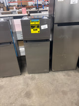 4.5 cu. ft. 2-Door Mini Refrigerator in Platinum Steel with Freezer