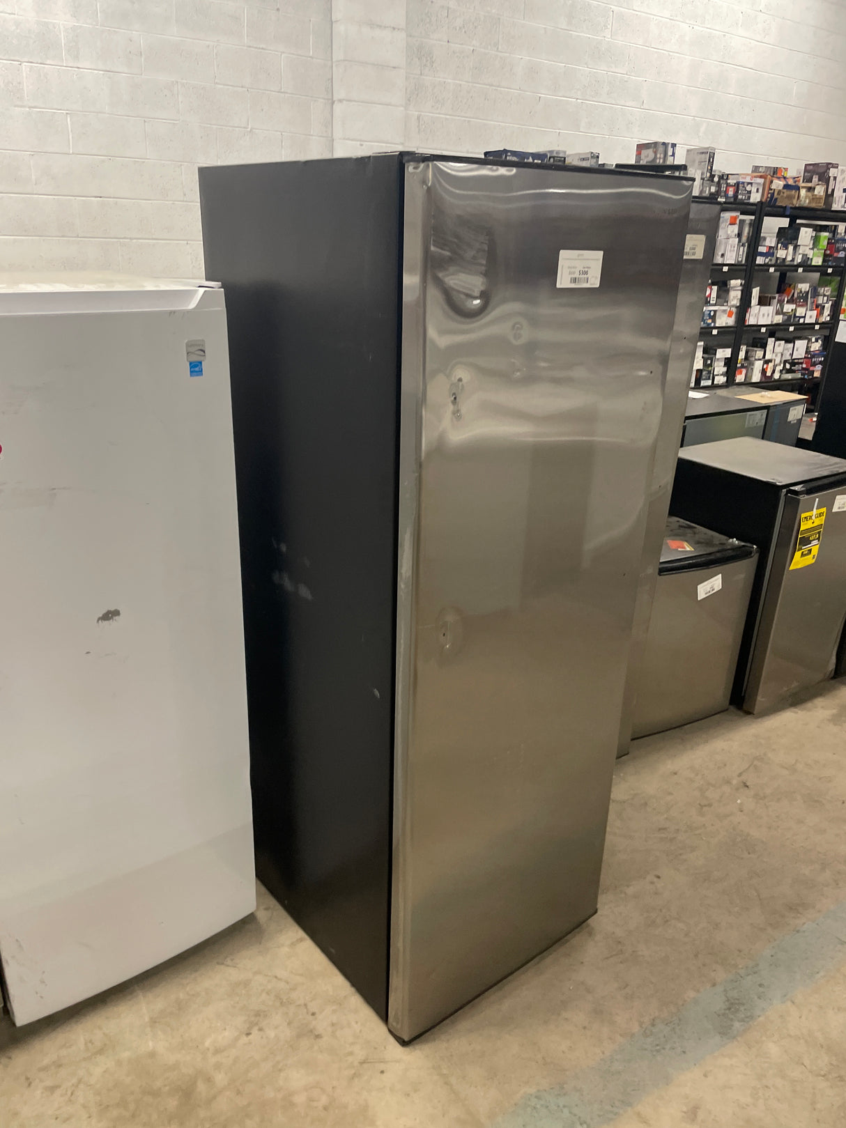 11 cu. ft. Convertible Auto Defrost Garage Ready Upright Freezer/Refrigerator in Stainless Steel, Energy Star