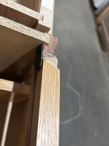 Hampton Assembled 12x34.5x24 in. Base Kitchen Cabinet with Ball-Bearing Drawer Glides in Natural Hickory