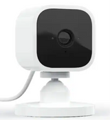 Mini Indoor Wired 1080p Wi-Fi Security Camera in White