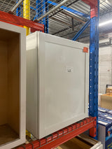 Courtland Shaker 24 in. W x 12 in. D x 30 in. H Polar White Finish Furniture Assembled Kitchen Cabinet