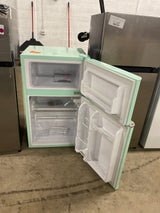 Retro 3.2 cu. ft. 2-Door Mini Fridge in Mint Green