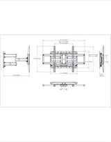 Full Motion TV Wall Mount for 13 in. to 47 in. TVs