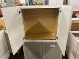 Westfield Feather White Assembled Wall Kitchen Cabinet (30 in. W x 12 in. D x 30 in. H)