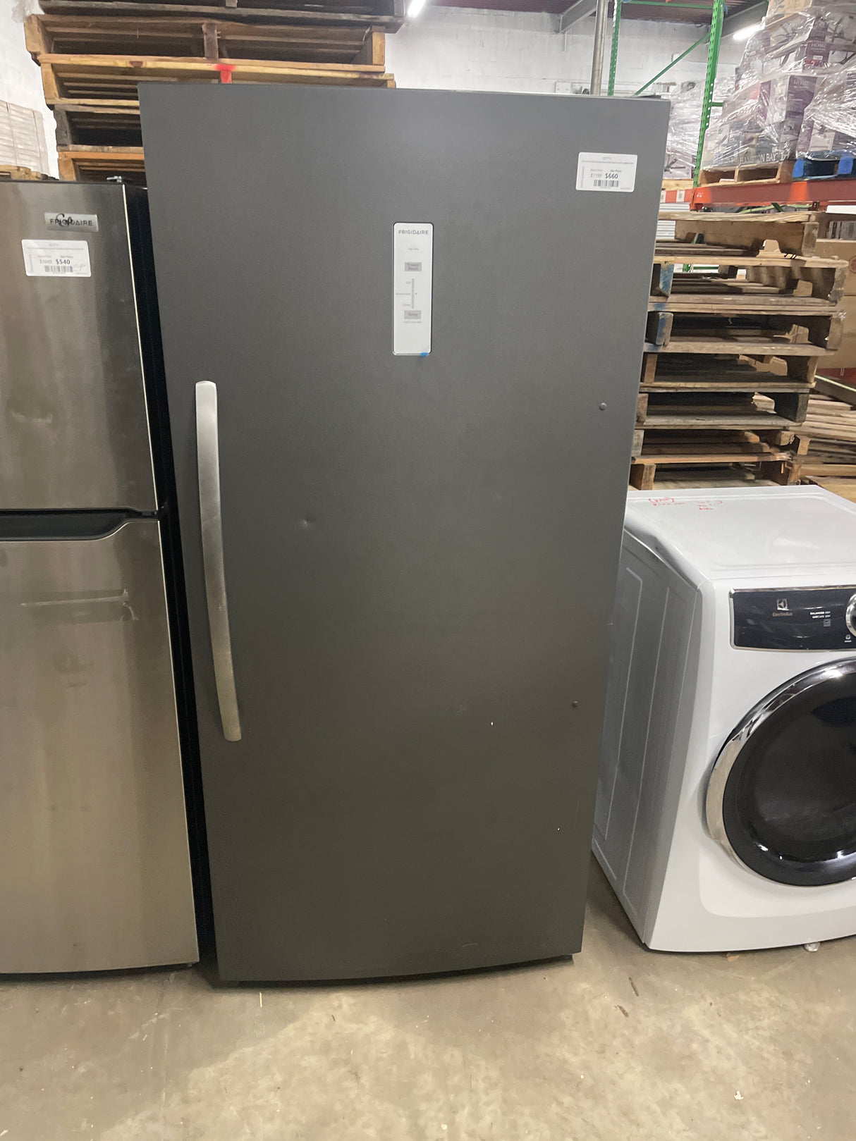 20 cu. ft. Frost Free, Garage Ready Upright Freezer in Carbon, ENERGY STAR