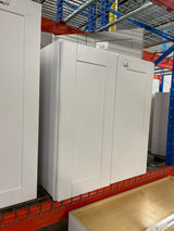 Shaker 27 in. W x 12 in. D x 30 in. H Assembled Wall Kitchen Cabinet in Satin White