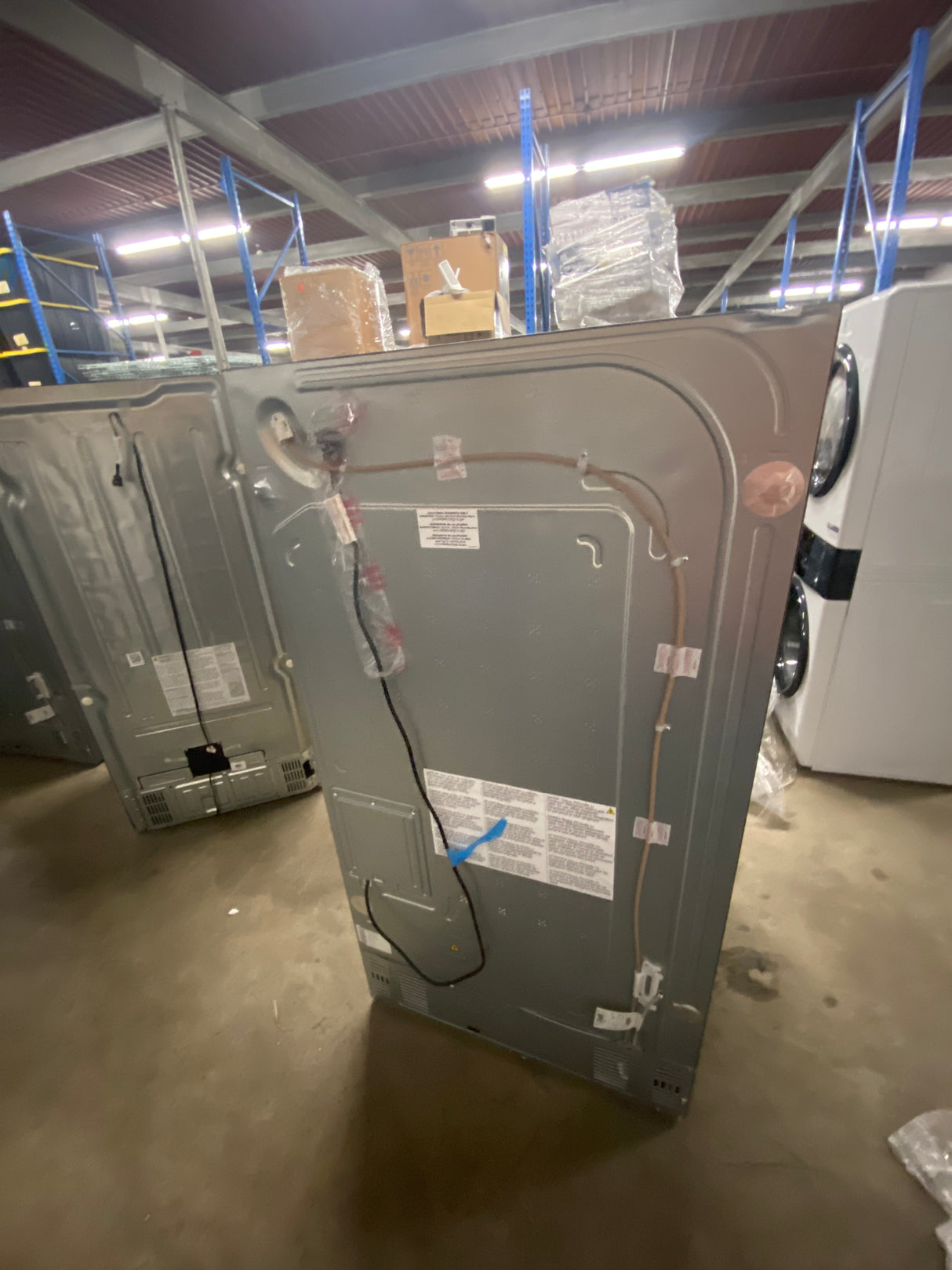 36 in. 26 cu. ft. Standard-Depth 4-Door French Door Refrigerator in Fingerprint-Resistant Stainless Steel Look