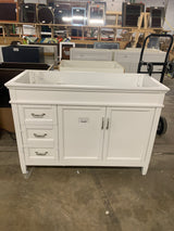 Ashburn 48 in. W x 21.63 in. D x 34 in. H Bath Vanity Cabinet without Top in White