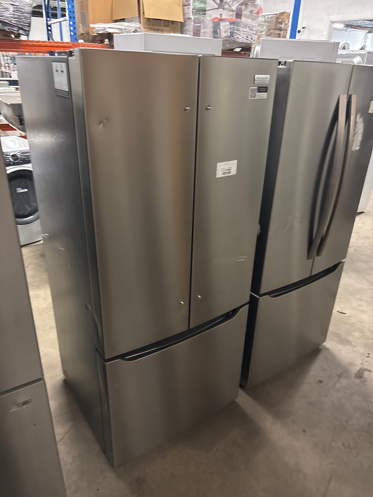 Gallery 30 in. 20 cu. ft. Standard Depth French Door Refrigerator in Stainless Steel with Internal Water Dispenser