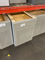 Westfield Dusk Gray Shaker Stock Assembled Base Kitchen Cabinet (24 in. W x 23.75 in. D x 35 in. H)