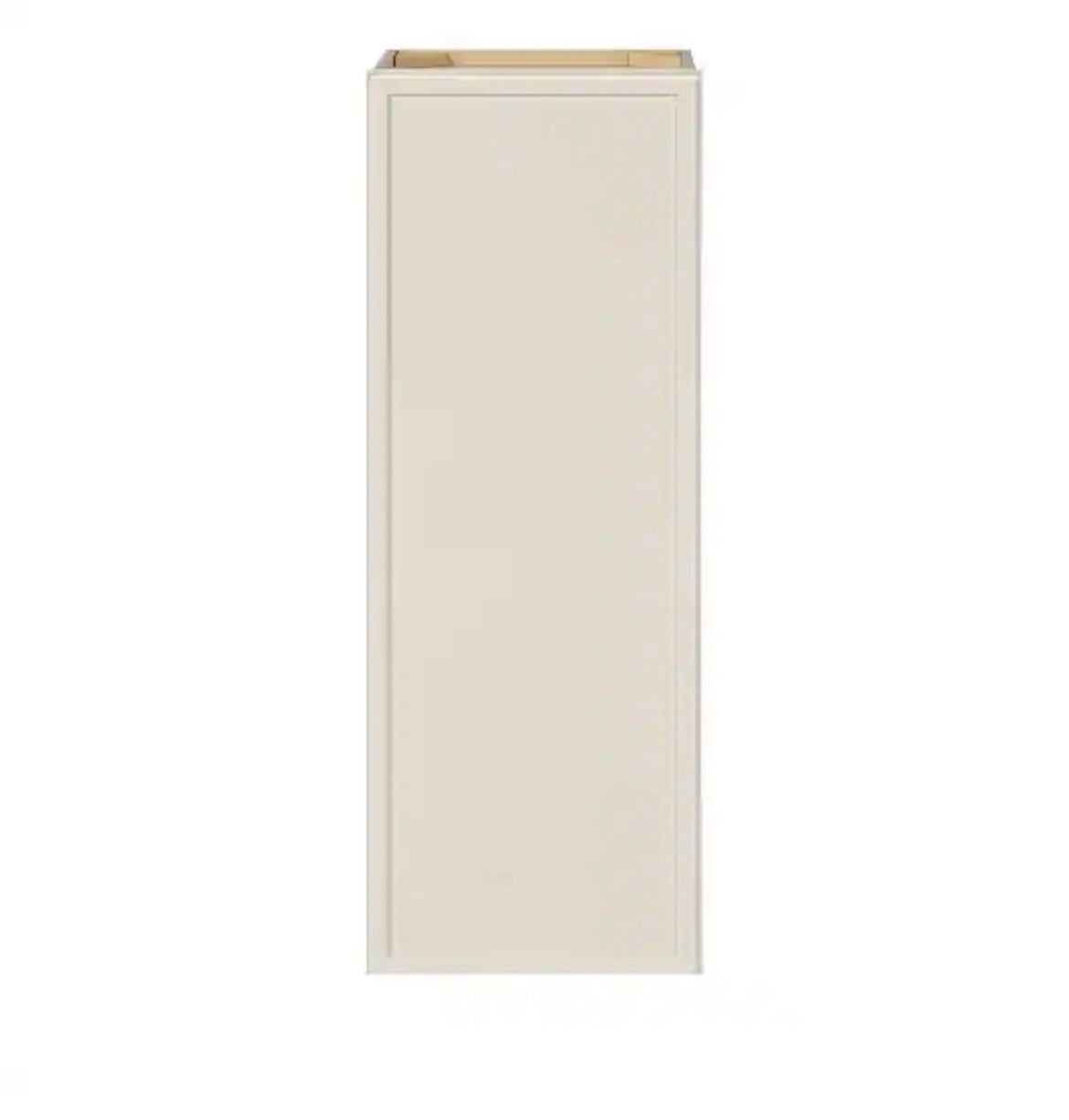 Leyton 15 in. W x 12 in. D x 42 in. H Ready to Assemble Plywood Slim Shaker Wall Kitchen Cabinet in Antique White