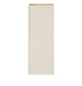 Leyton 15 in. W x 12 in. D x 42 in. H Ready to Assemble Plywood Slim Shaker Wall Kitchen Cabinet in Antique White