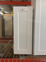 Shaker Satin White Stock Assembled Wall Kitchen Cabinet (12 in. x 30 in. x 12 in.)