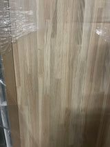 10 ft. L x 25 in. D Unfinished Oak Solid Wood Butcher Block Countertop with Eased Edge