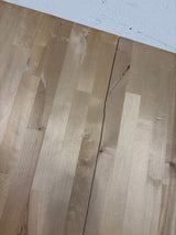 8 ft. L x 25 in. D Unfinished Birch Solid Wood Butcher Block Countertop with Square Edge