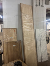 10 ft. L x 25 in. D Unfinished Birch Butcher Block Standard Countertop with Standard Edge