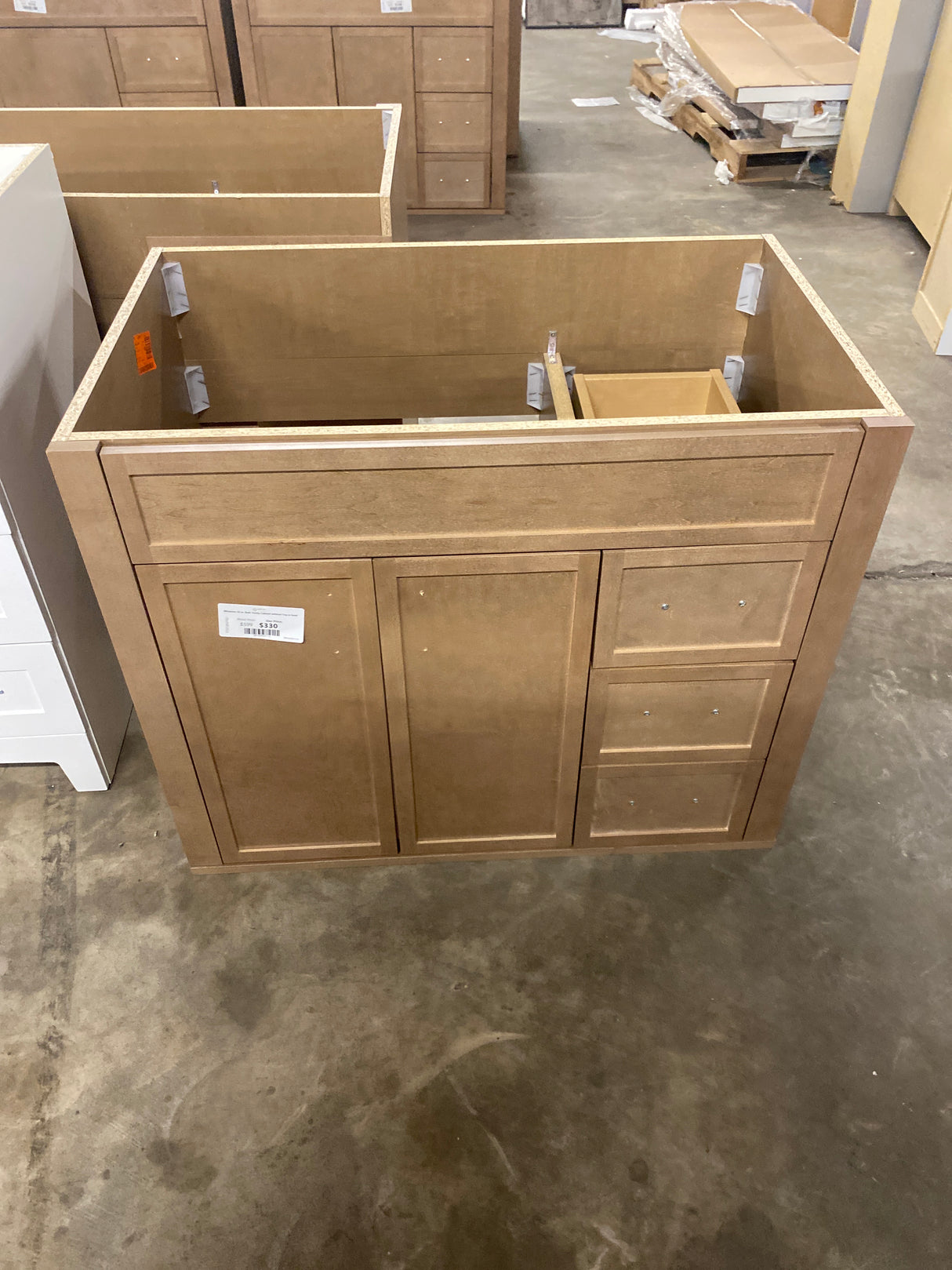 Winsome 36 in. Bath Vanity Cabinet without Top in Sand