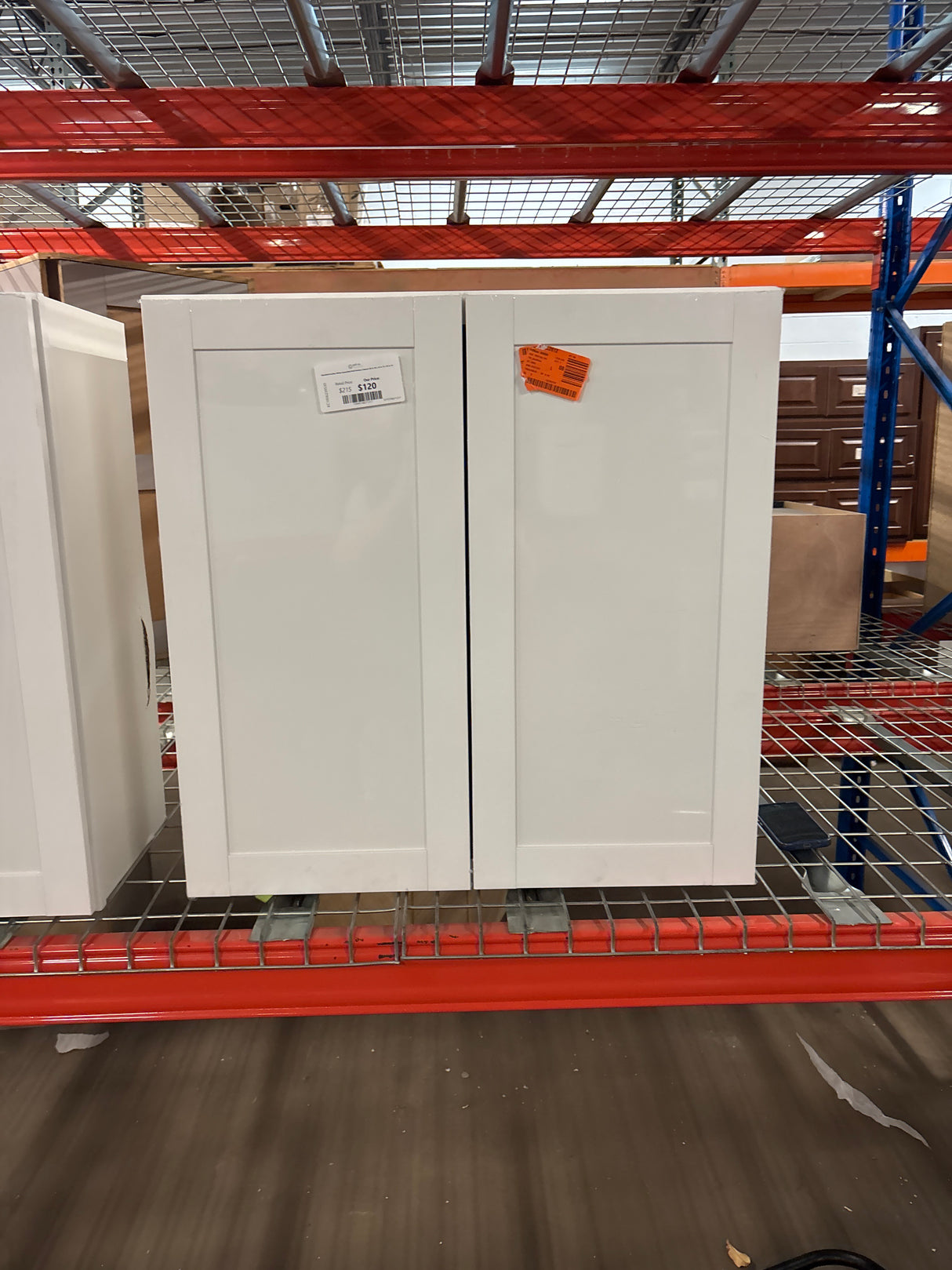 Westfield Feather White Assembled Wall Kitchen Cabinet (30 in. W x 12 in. D x 30 in. H)