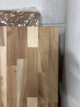 6 ft. L x 25 in. D Unfinished Acacia Butcher Block Countertop in With Standard Edge