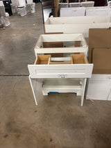 Everdean 25 in. Single Sink White Bath Vanity