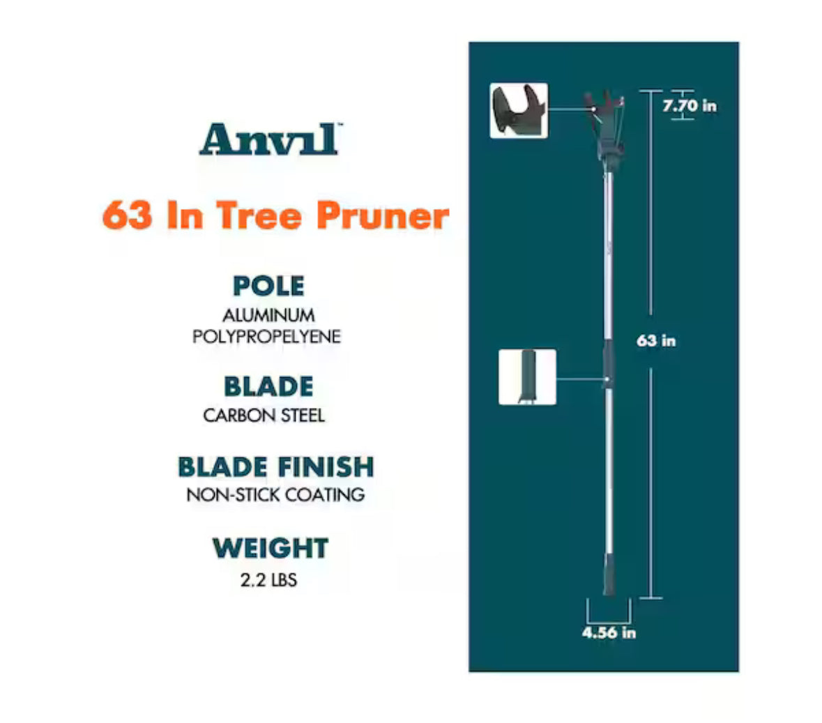 63 in. Tree Pruner