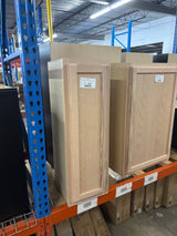 Recessed Panel 12 in. W x 12 in. D x 36 in. H Assembled Wall Cabinet in Unfinished