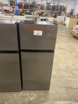 4.5 cu. ft. 2-Door Mini Refrigerator in Platinum Steel with Freezer