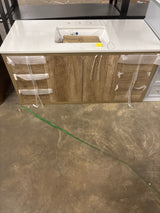 Sterling Collection Vanity 2dr 6dw 48''W x 22''D x 33.5''H in Natural Oak