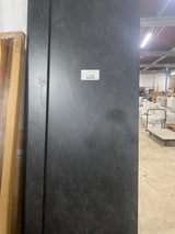 8 ft. L x 25 in. D Engineered Composite Countertop in Black Amani with Satin Finish