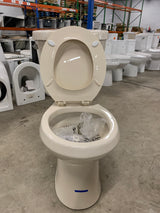 2-Piece 1.28 GPF High Efficiency Single Flush Round Toilet in Bone