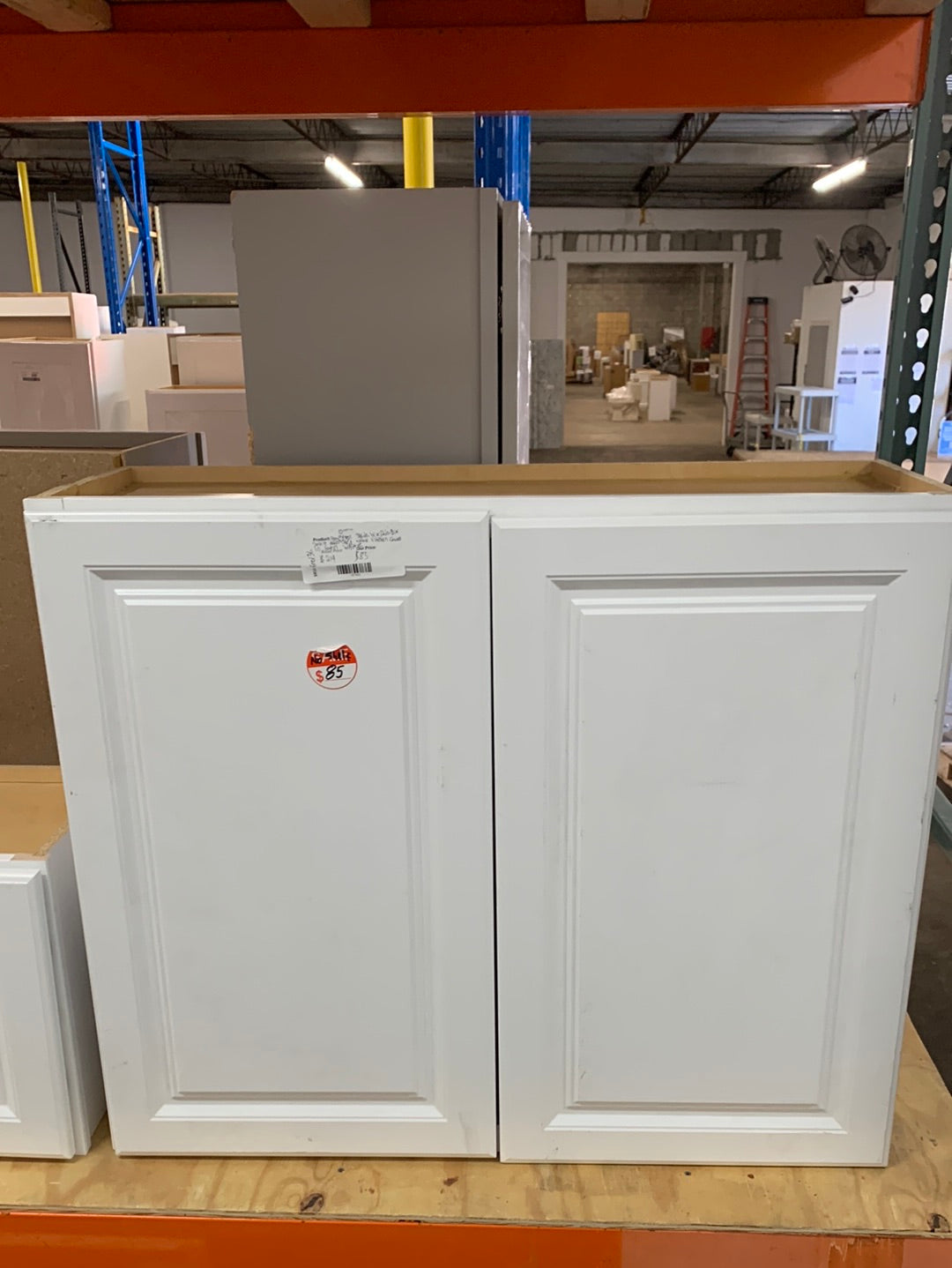 Hampton 36x12x30 Assembled Wall Kitchen Cabinet in Satin White