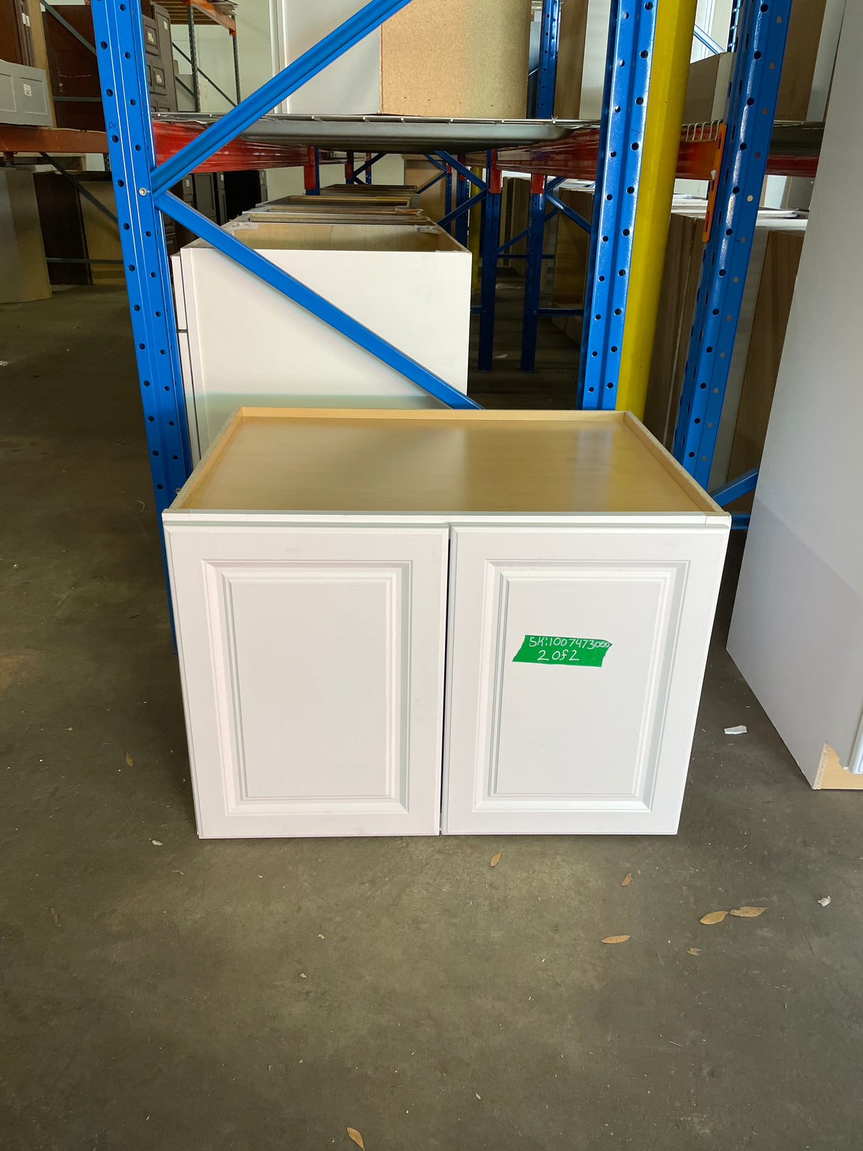 Hampton 33 in. W x 24 in. D x 96 in. H Assembled Double Oven Cabinet in Satin White