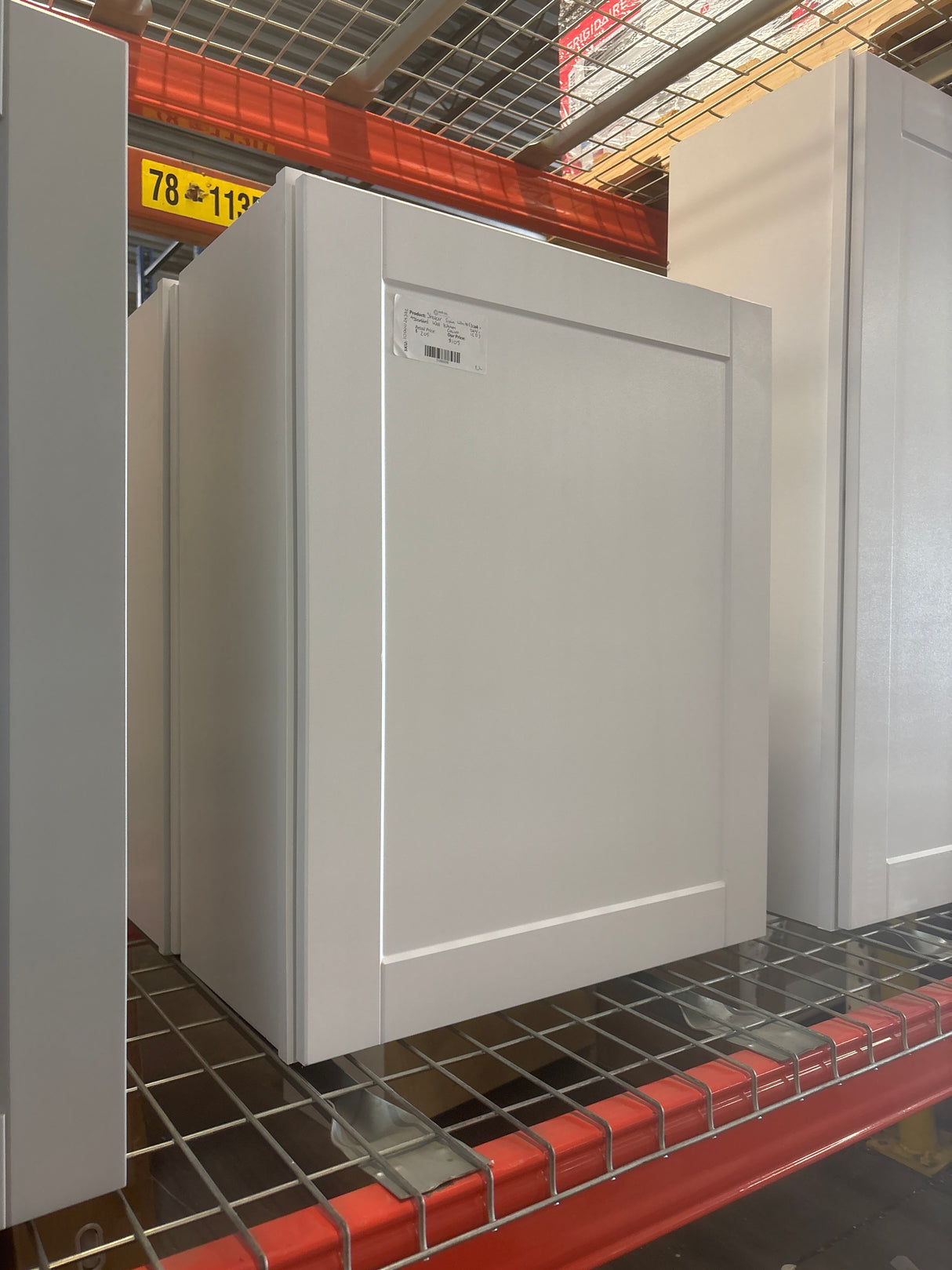 Shaker Satin White Stock Assembled Wall Kitchen Cabinet (24 in. x 30 in. x 12 in.)