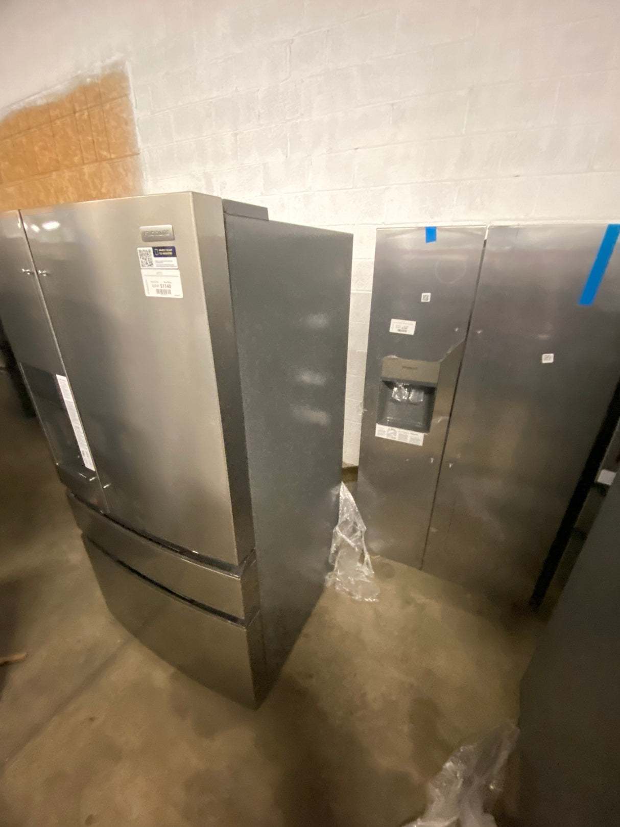 36 in. 26 cu. ft. Standard-Depth 4-Door French Door Refrigerator in Fingerprint-Resistant Stainless Steel Look