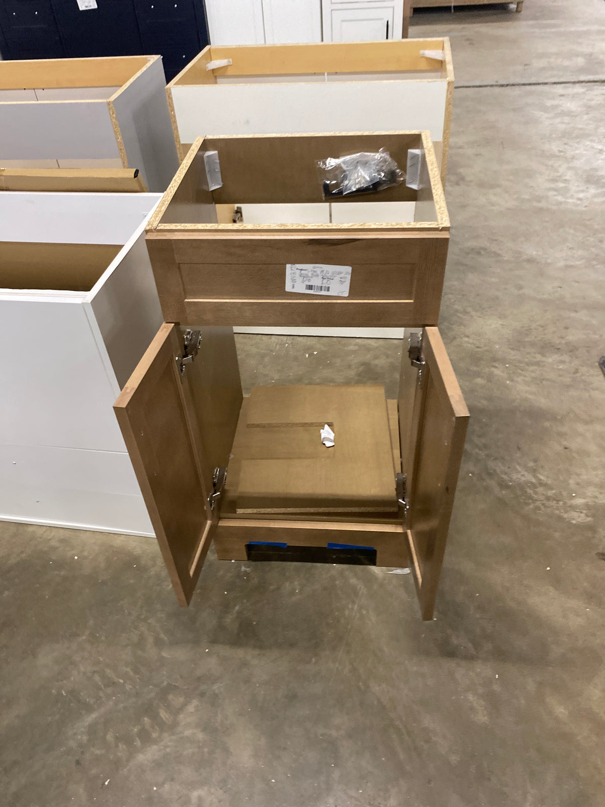 Lyton 19 in. Single Sink Sand Bath Vanity w/o Top