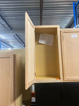Recessed Panel 18 in. W x 12 in. D x 36 in. H Assembled Wall Cabinet in Unfinished