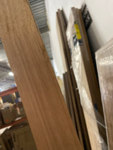 6 ft. L x 39 in. D Unfinished Hevea Butcher Block Island Countertop in With Standard Edge
