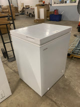 5.0 cu. ft. Manual Defrost Chest Freezer with LED Light in White Garage Ready