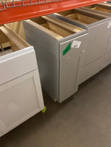 Westfield Dusk Gray Shaker Stock Assembled Base Kitchen Cabinet (12 in. W x 23.75 in. D x 35 in. H)