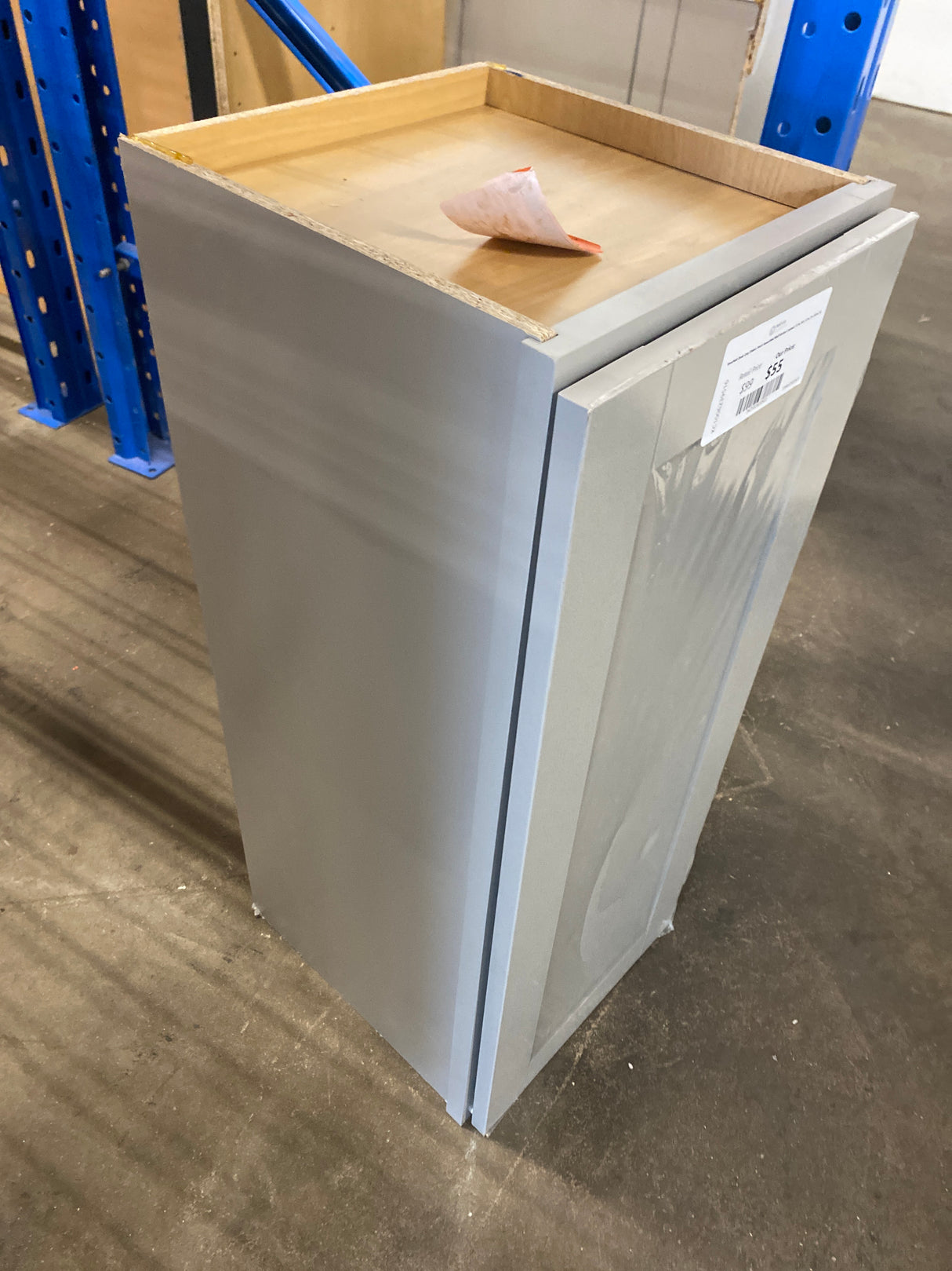 Westfield Dusk Gray Shaker Stock Assembled Wall Kitchen Cabinet (12 in. W x 12 in. D x 30 in. H)