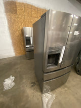 36 in. 26 cu. ft. Standard-Depth 4-Door French Door Refrigerator in Fingerprint-Resistant Stainless Steel Look